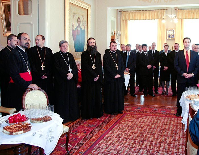 Recepţie la Centrul Eparhial Timişoara
