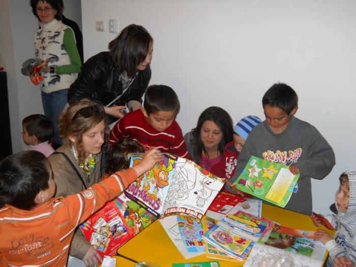 Vizită caritabilă în cadrul Proiectului Dăruind vei dobândi, în Episcopia Giurgiului