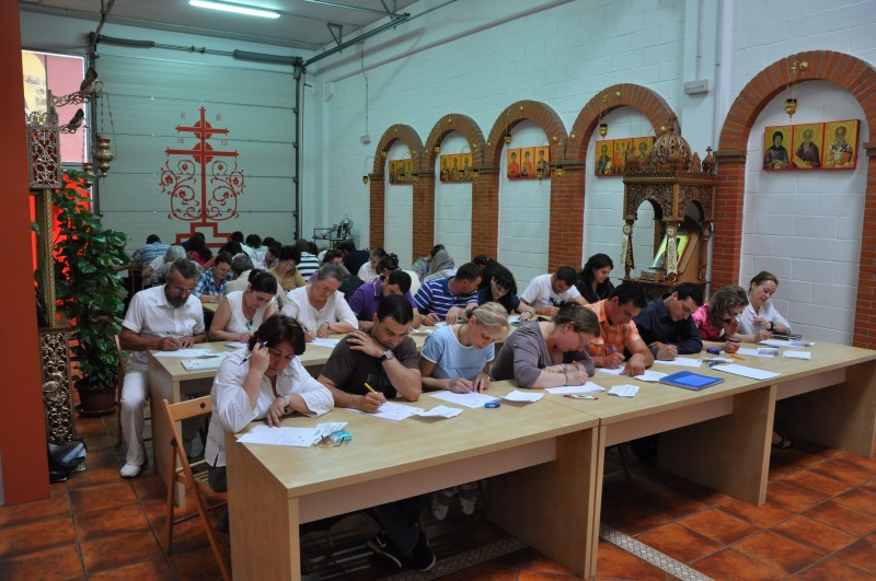 Activităţi catehetice în parohia Sf. Nectarie Taumaturgul din Coslada (Madrid) – Spania