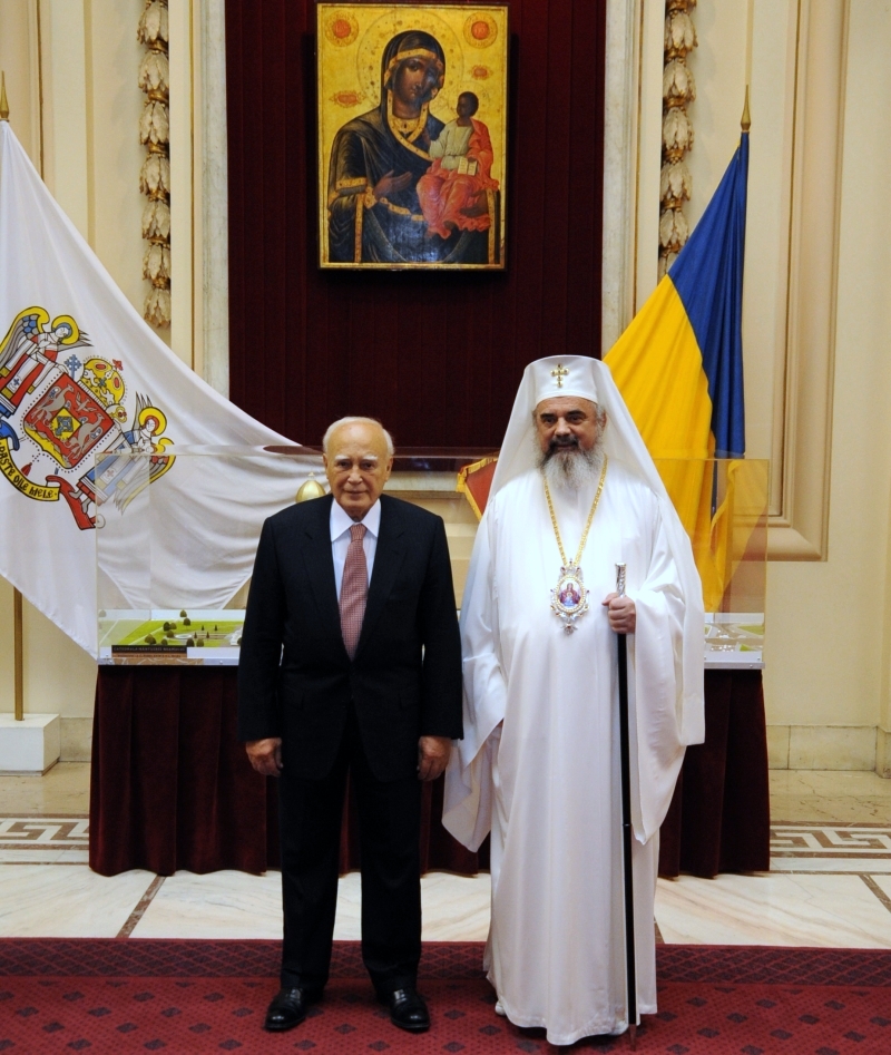 Preşedintele Republicii Elene în vizită la Patriarhia Română
