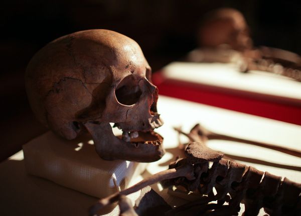 Moaştele Sfinţilor mucenici Hrisant şi Daria descoperite în Reggio Emilia - Italia