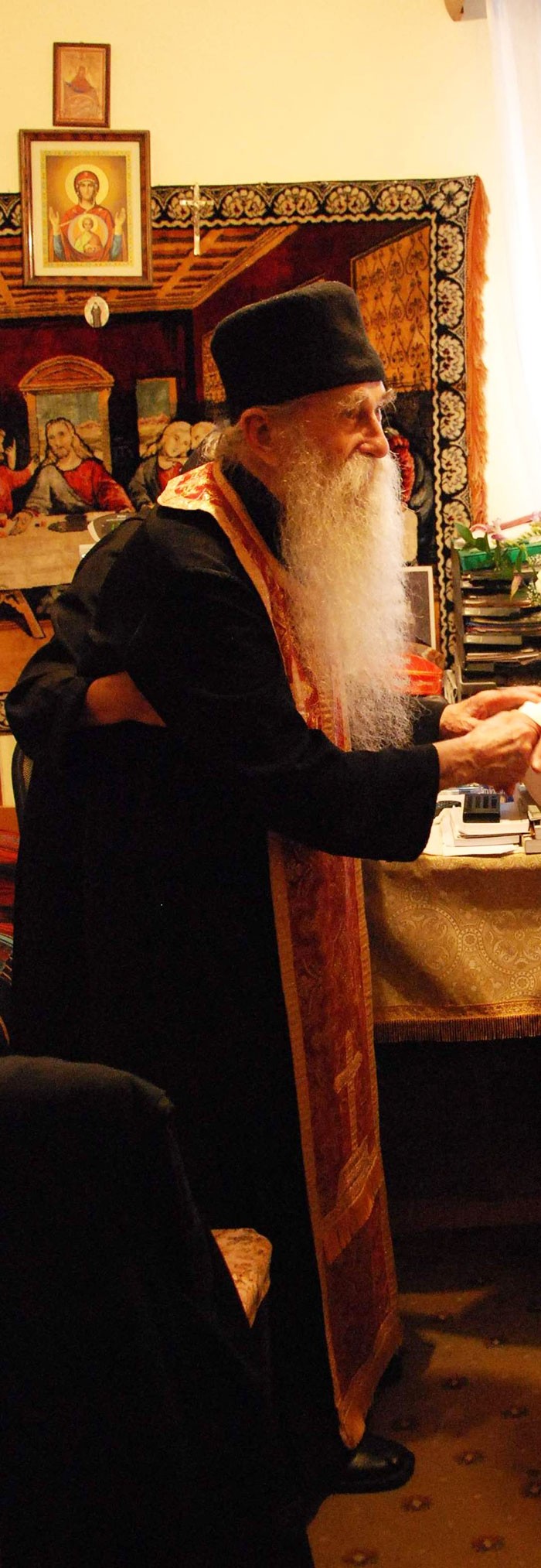 La intrarea în veşnicie a marelui duhovnic