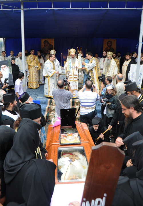 Înmormântarea Părintelui Arsenie Papacioc
