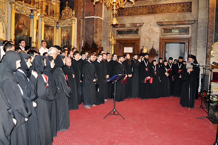 Rugăciune în ritmuri bizantine la Catedrala mitropolitană din Iaşi