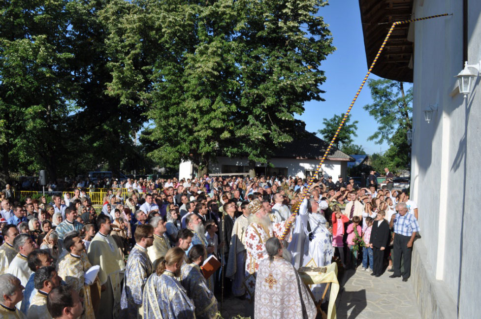 Biserica din Hândreşti, resfinţită după ample lucrări de consolidare şi rezidire