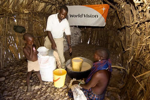 Campanie umanitară derulată de Fundaţia World Vision România