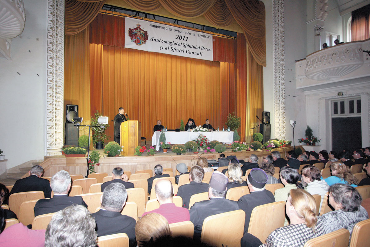 120 de preoţi din Eparhia Romanului şi Bacăului, în conferinţă la Slănic Moldova