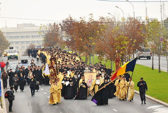 Sfântul Apostol Andrei, pe „Calea Sfinților”, la București