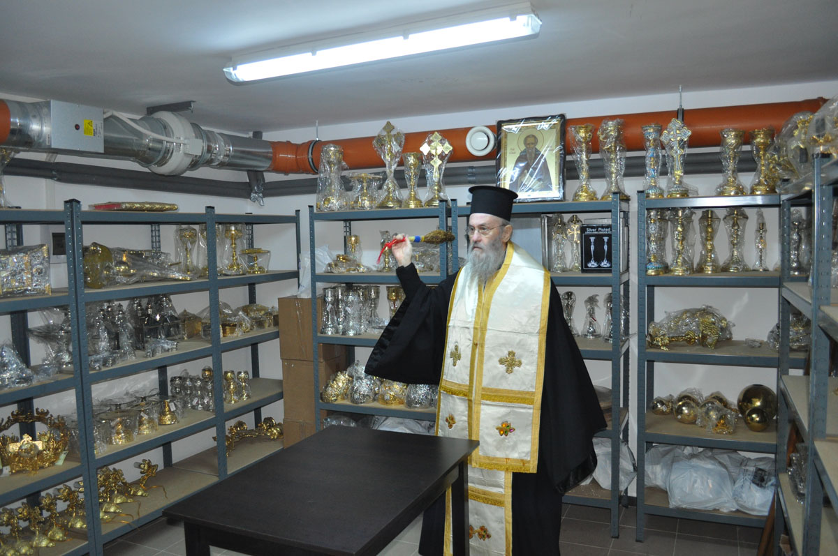 Binecuvântarea depozitului de carte şi obiecte bisericeşti al Librăriei Doxologia