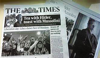 The Times despre regele Mihai: &quot;Ceai cu Hitler, toast cu Mussolini&quot;
