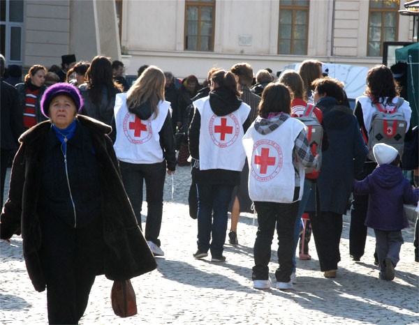 Voluntar printre pelerini (2010)