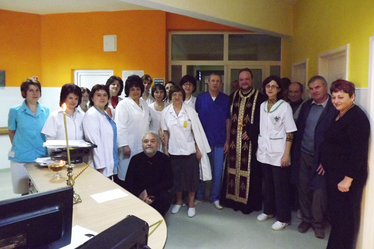 Sfinţirea secţiei de recuperare medicală a Spitalului Municipal din Paşcani