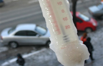 Minus 13 grade la Miercurea Ciuc