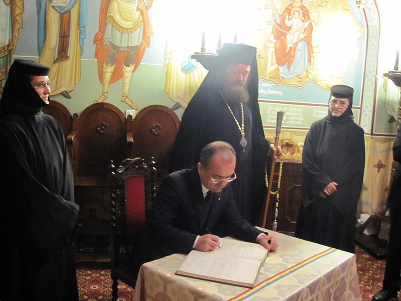 Premierul României la Aşezământul Românesc de la Ierusalim