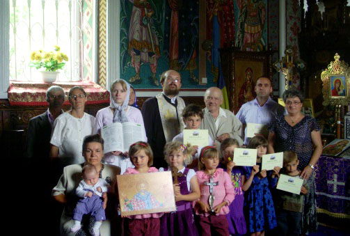 Activităţi catehetice în parohia Unceşti, Protopopiatul Fălticeni