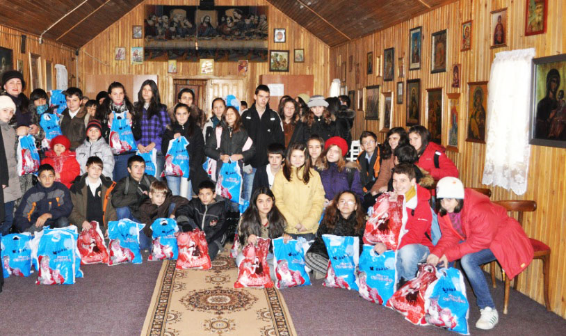 Filantropie cu prilejul Crăciunului în protopopiatele Iaşi 1 şi Iaşi 2