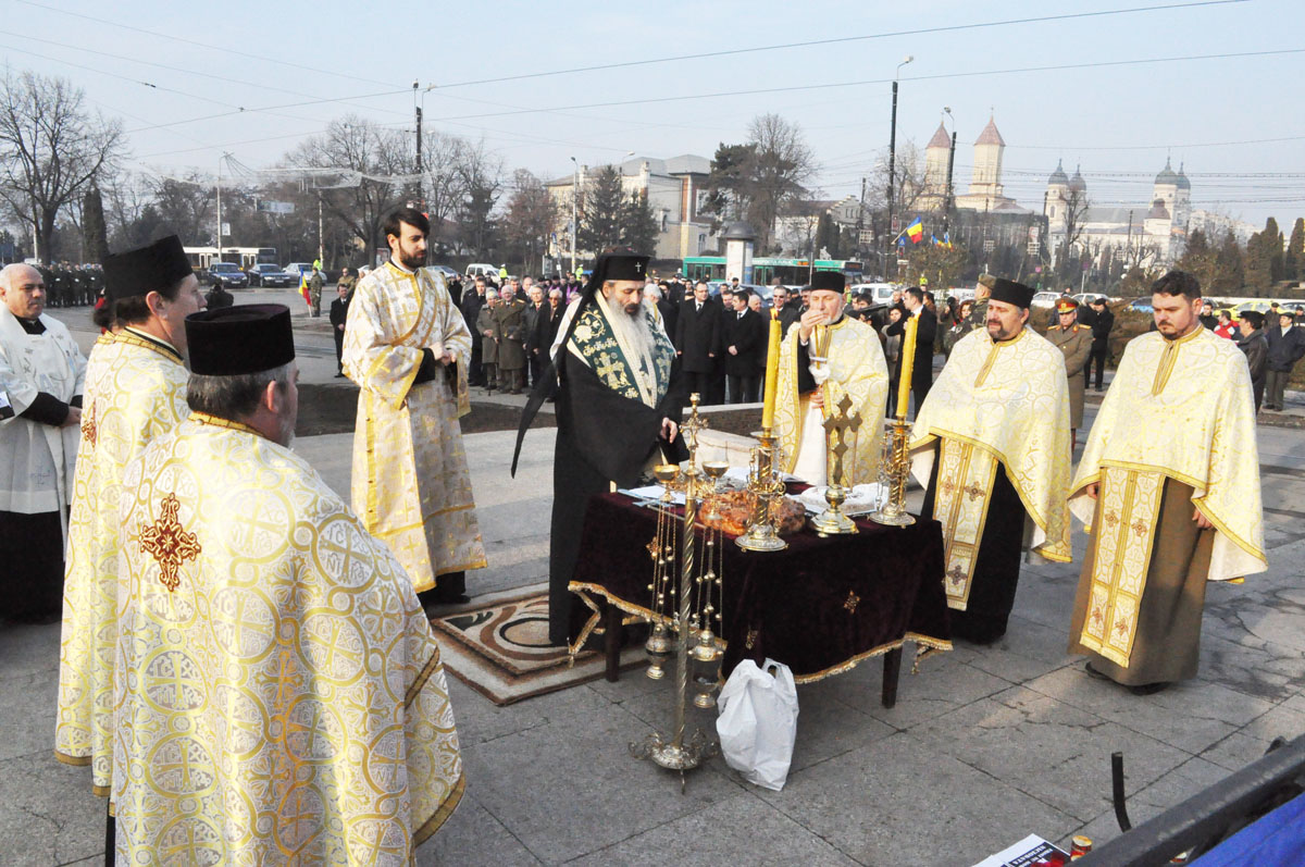 Eroii Revoluţiei din 1989, comemoraţi la Iaşi şi Vaslui