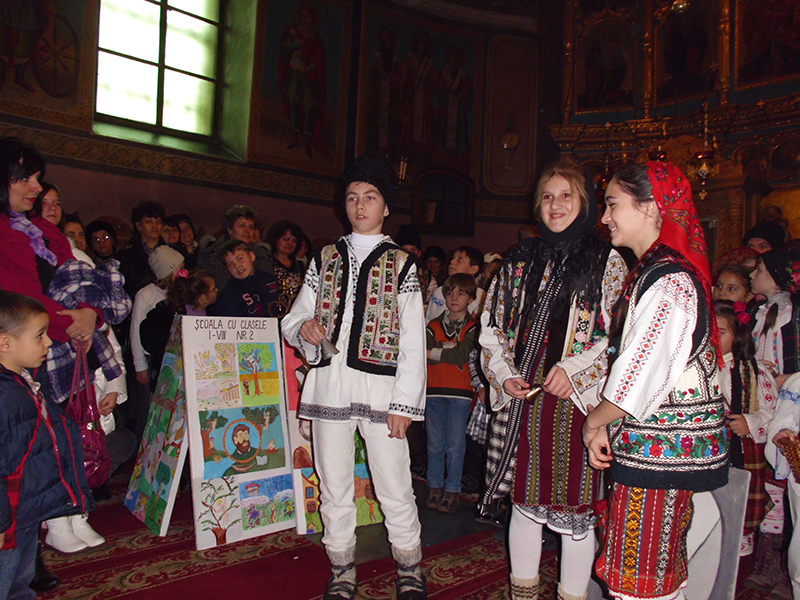 Prevestirea Nașterii Domnului la Biserica unde a cântat Ion Creangă