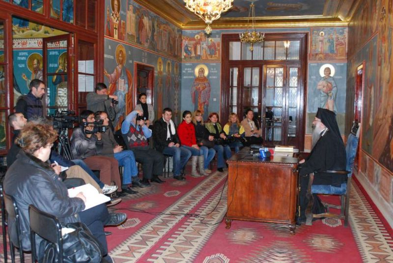 PS Nicodim s-a întâlnit cu presa mehedinţeană