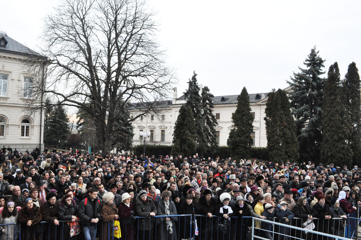 Sărbătoarea Botezului Domnului la Iaşi Sărbătoarea Botezului Domnului la Iaşi