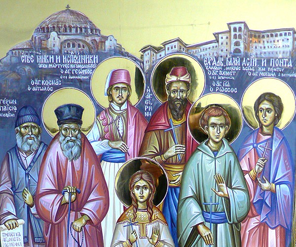 Icoană cu sfinţii neo-martiri din Imperiul Otoman ajunge la Moscova