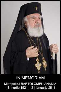 Parastas de un an pentru mitropolitul Bartolomeu Anania Parastas de un an pentru mitropolitul Bartolomeu Anania