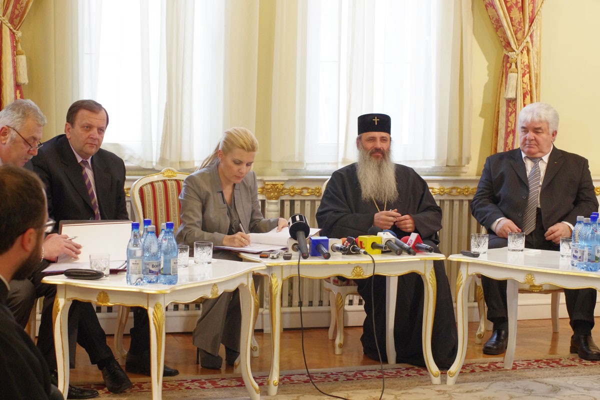 Ansamblul mitropolitan din Iaşi va fi restaurat şi consolidat