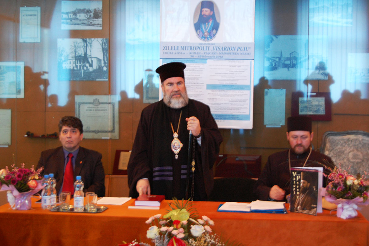 Comunicări ştiinţifice dedicate mitropolitului Visarion Puiu