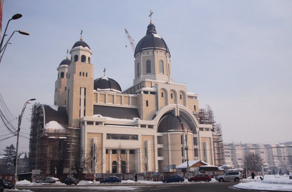 Binecuvântare arhierească la Catedrala „Înălţarea Domnului“ din Bacău