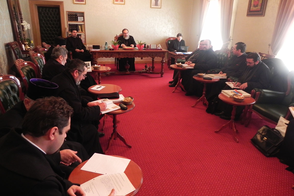 Şedinţa Permanenţei Consiliului eparhial Roman