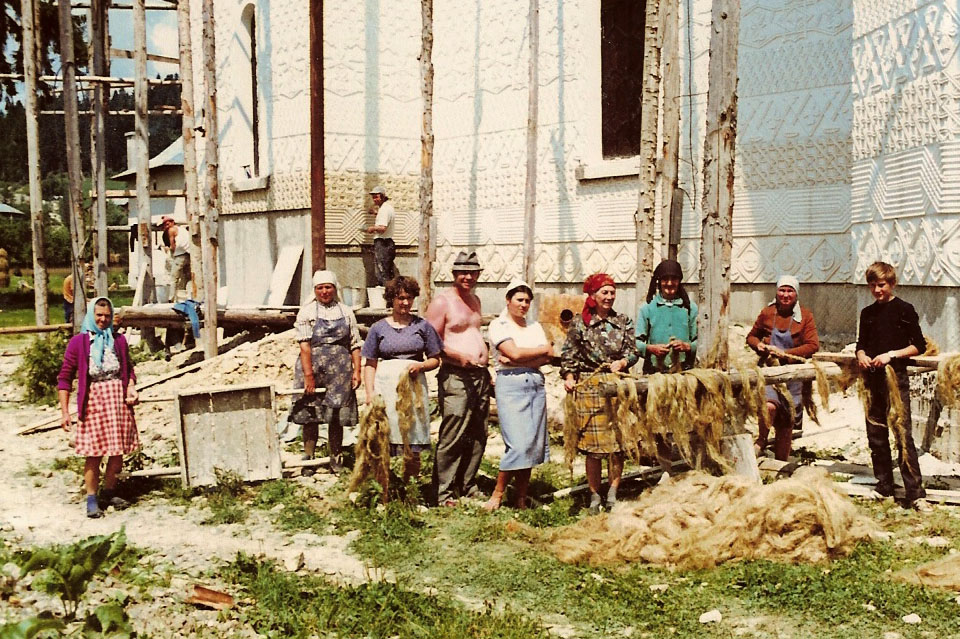 „La construcţia acestei biserici am trăit momente înălţătoare“