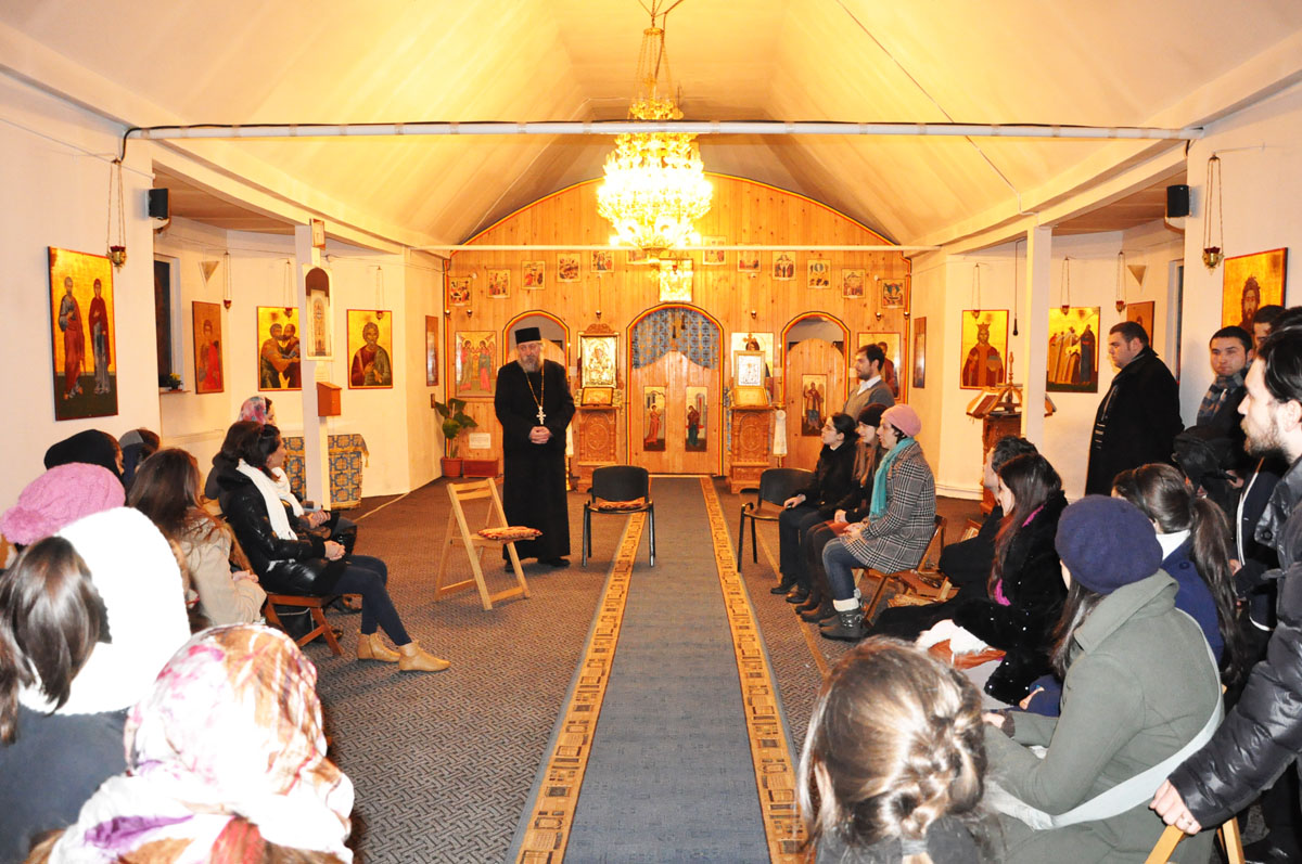 Întâlnire duhovnicească în Campusul studenţesc „Tudor Vladimirescu“ din Iaşi