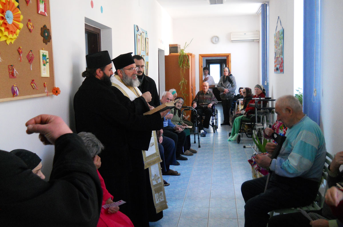 „Alinare şi bucurie duhovnicească“ pentru bătrânii din Centrul Hârja