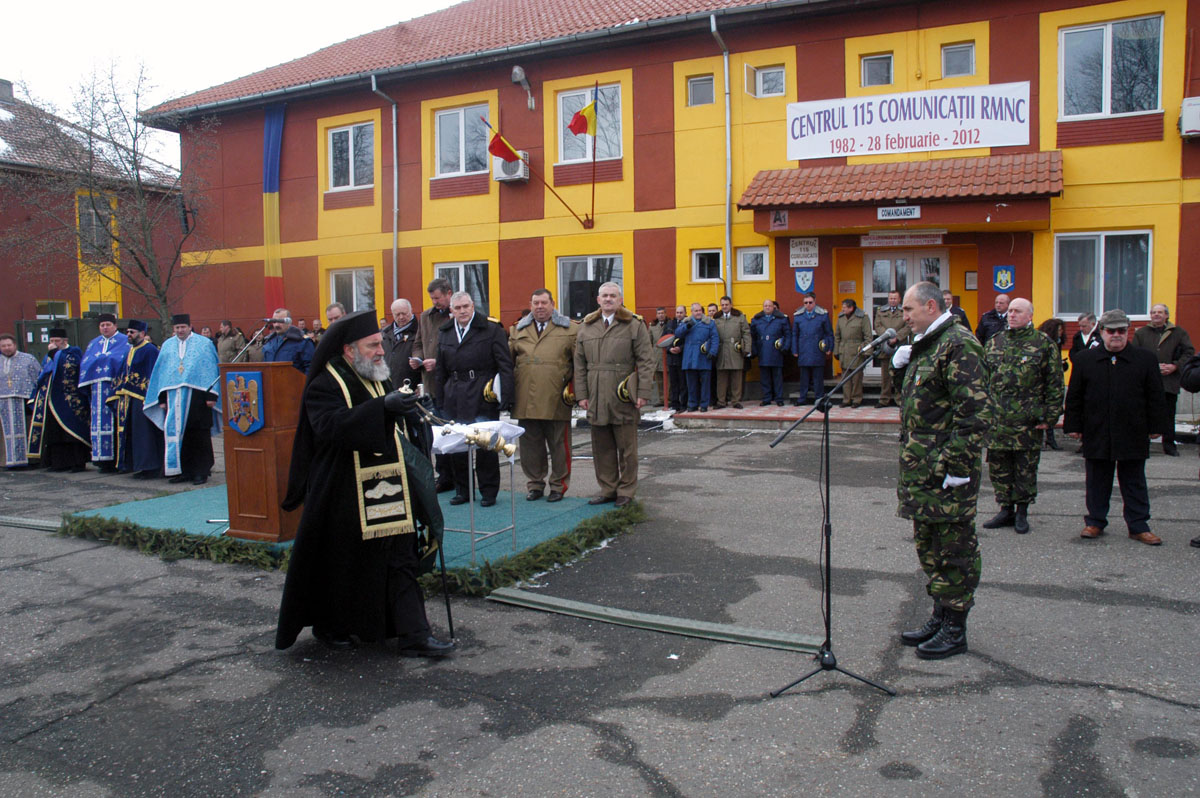 30 de ani de la înfiinţarea Centrului 115 Comunicaţii RMNC Bacău