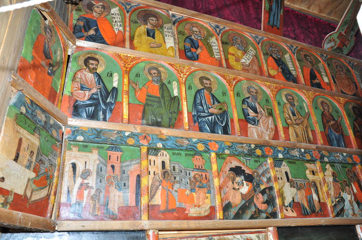 Artă şi măiestrie pe lemnul bisericii de la Stolniceni Prăjescu