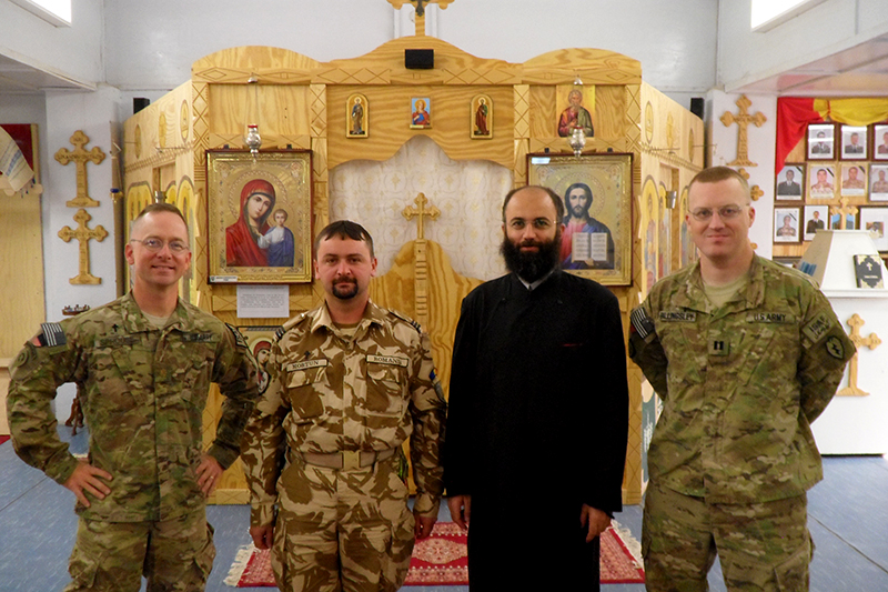 „Când sunt în misiune, militarii sunt conștienți că Dumnezeu îi apără și îi protejează”