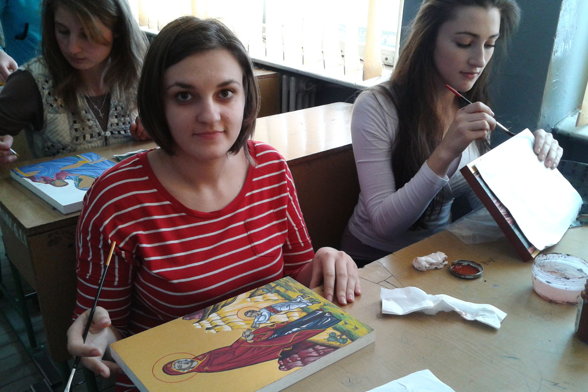 Concurs de religie ortodoxă la Miclăuşeni