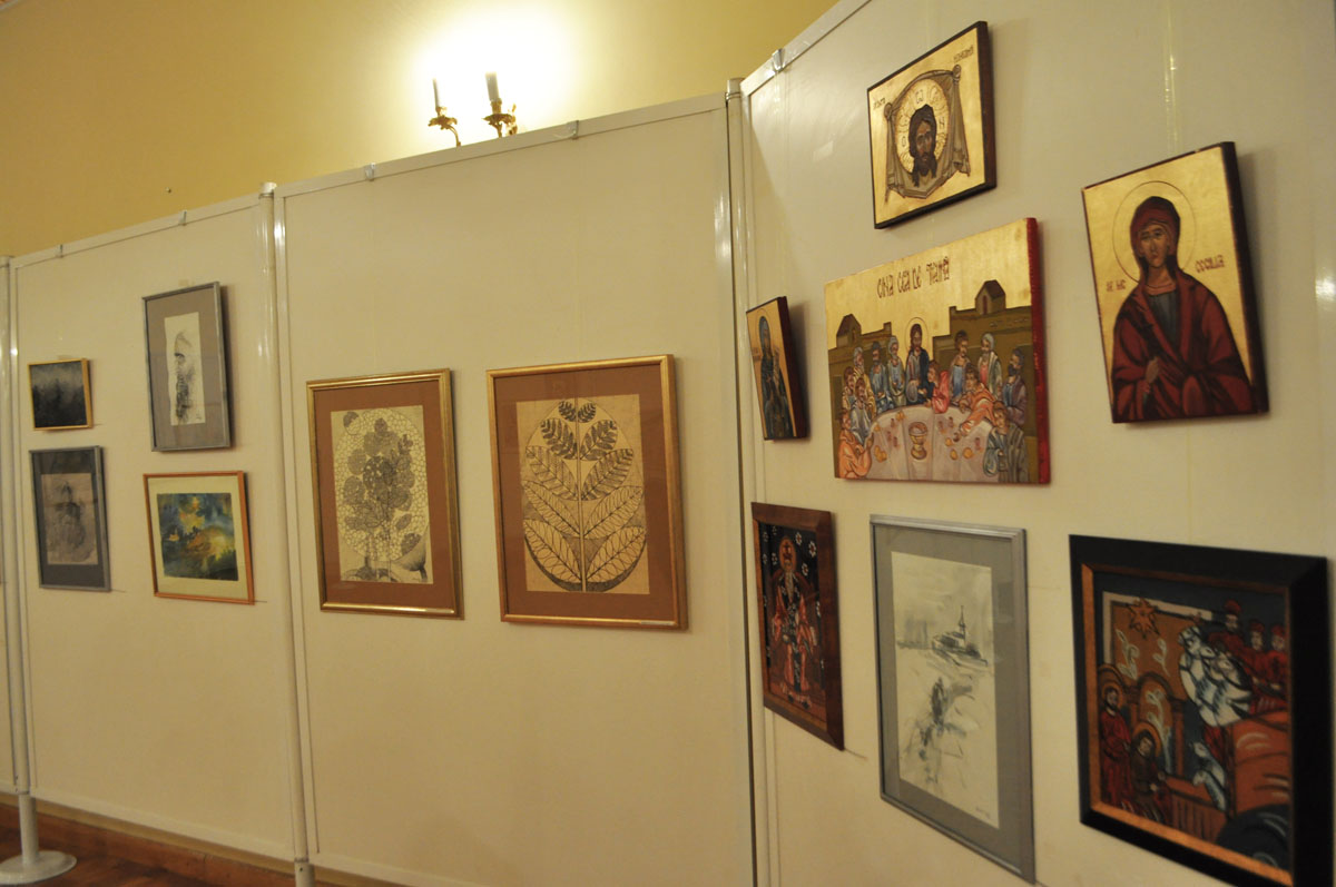 Expoziţia a cuprins portrete, peisaje şi naturi statice „Prin această expoziţie începe o nouă perioadă din viaţa mea“