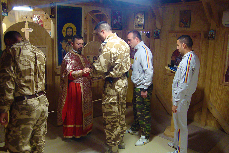 „Când sunt în misiune, militarii sunt conștienți că Dumnezeu îi apără și îi protejează”