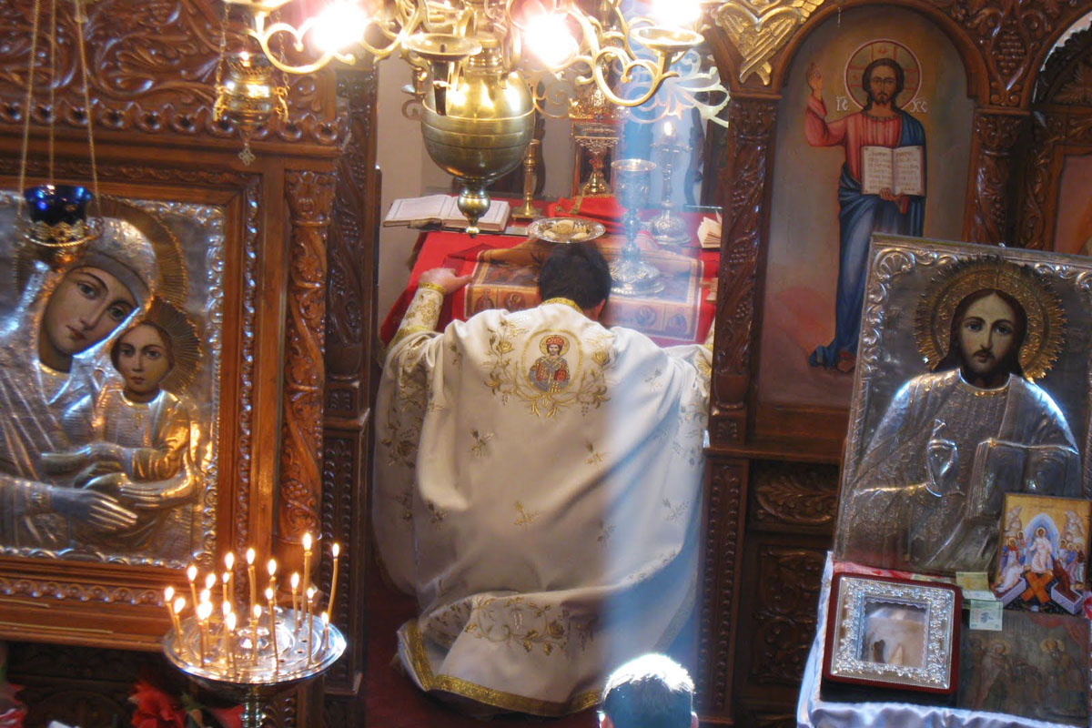 Liturghia Sfântului Vasile cel Mare, de sărbătoarea Bunei Vestiri