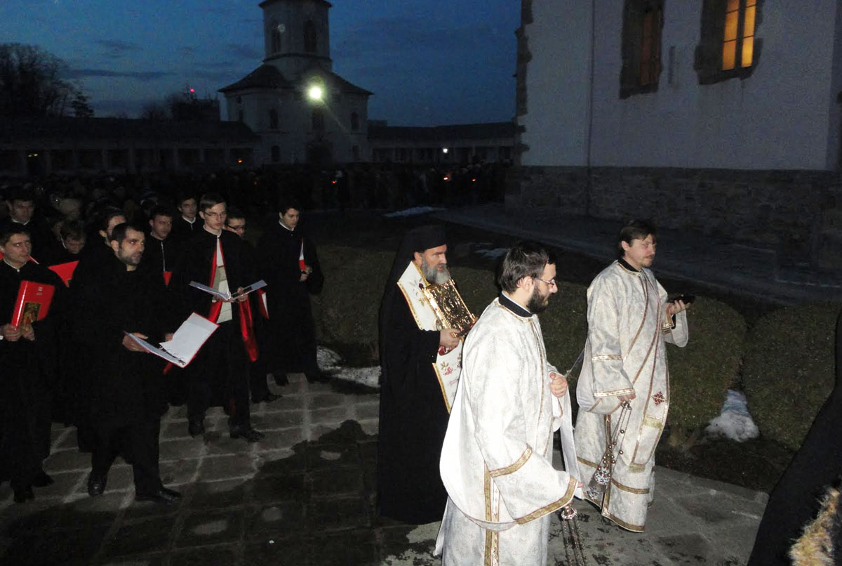 Procesiune în Duminica Ortodoxiei, la Roman
