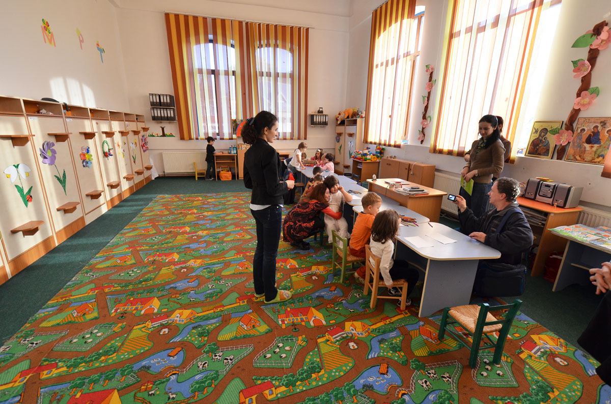 Grădiniţa „Buna Vestire“ s-a mutat în casă nouă Grădiniţa „Buna Vestire“ s-a mutat în casă nouă