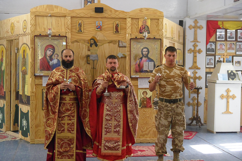 „Când sunt în misiune, militarii sunt conștienți că Dumnezeu îi apără și îi protejează”