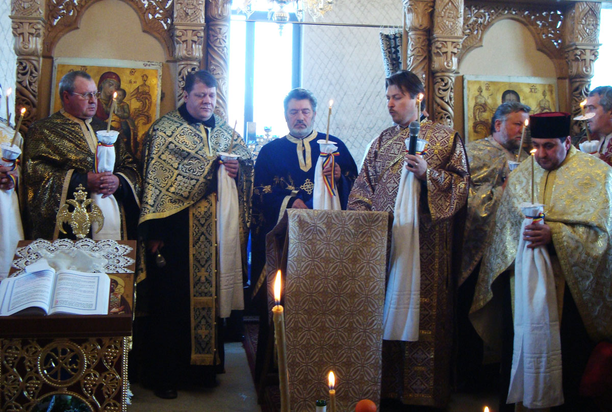 Preotul Daniel Valentin Chirica, condus pe ultimul drum