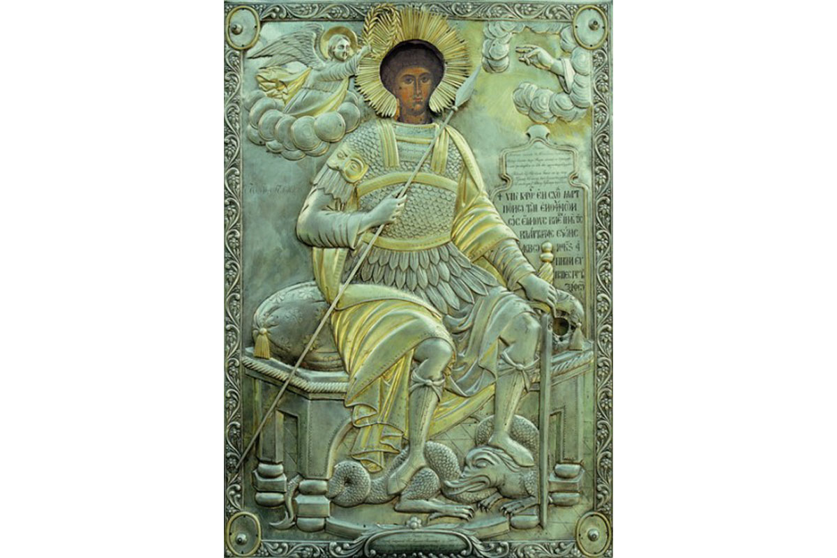 Pătimirea Sfântului Slăvitului Marelui Mucenic Gheorghe, Purtătorul de biruință