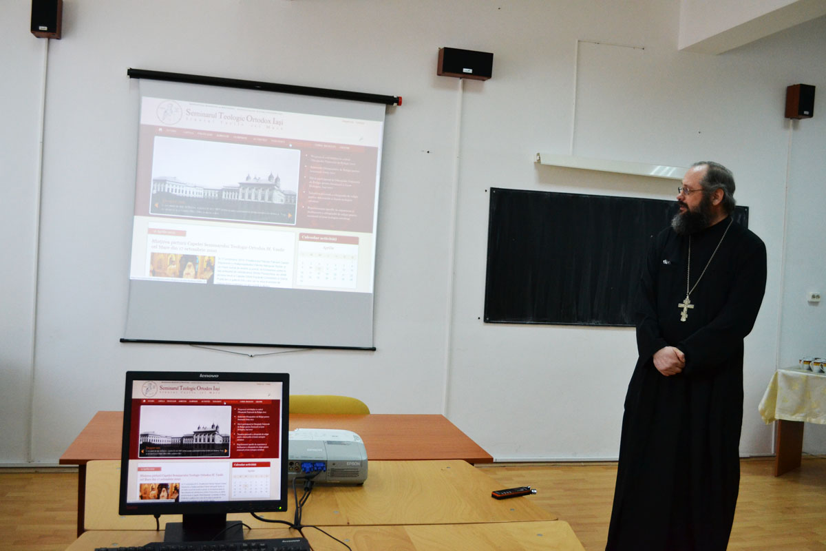 Lansarea siteului Seminarului Teologic Ortodox Liceal din Iaşi