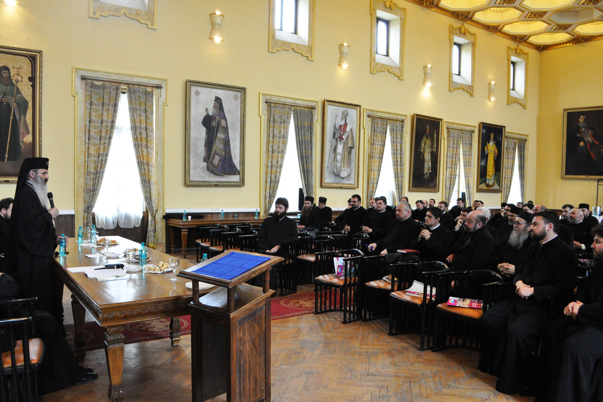 Întrunirea preoţilor din Protopopiatul Iaşi 1
