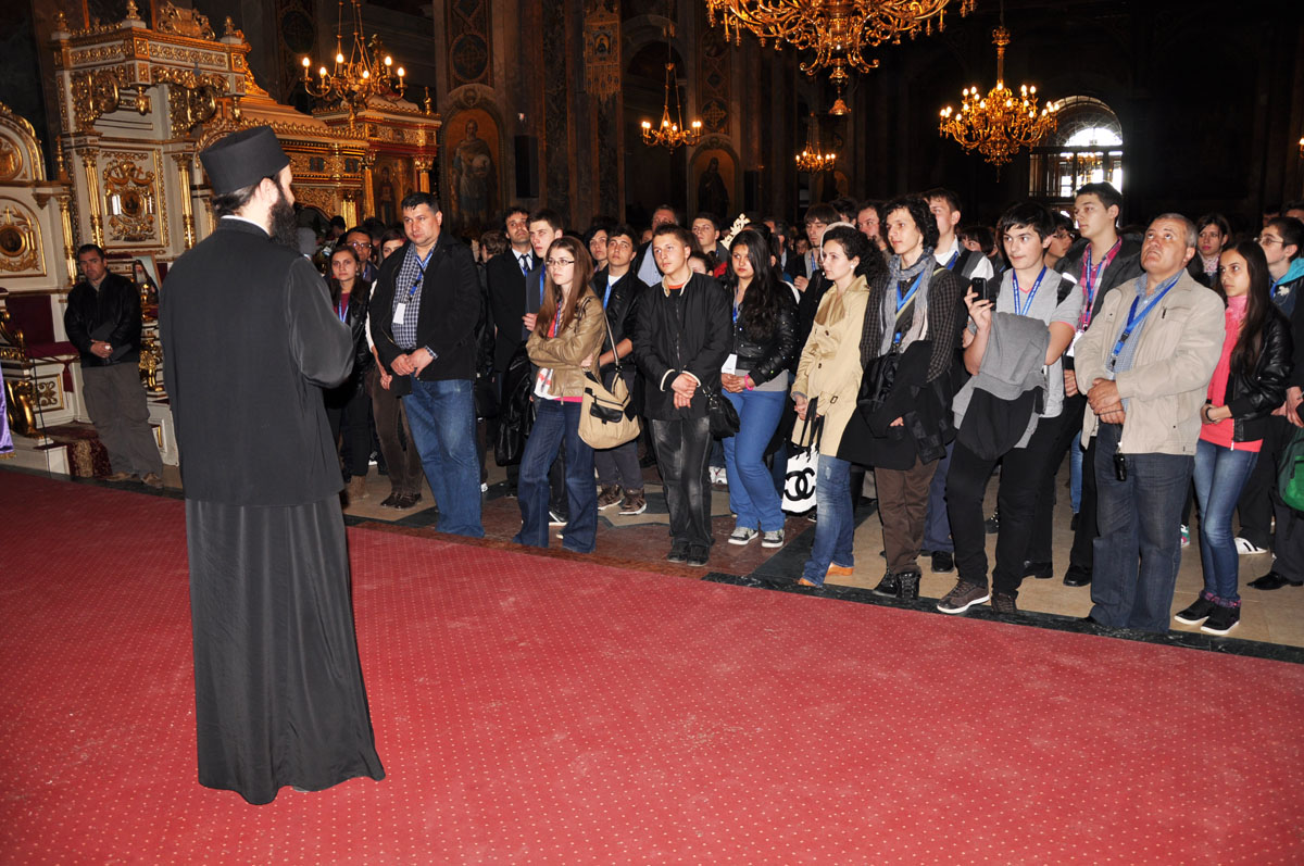 Olimpicii naţionali la istorie, la Catedrala mitropolitană