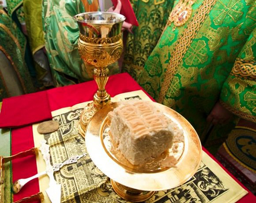 Pregătirea Sfintei Euharistii pentru cei bolnavi