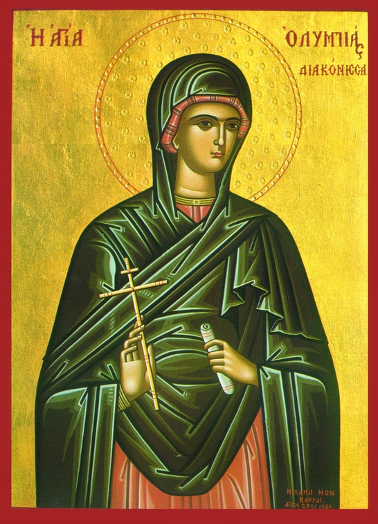 Viața Sfintei Cuvioase Olimpiada